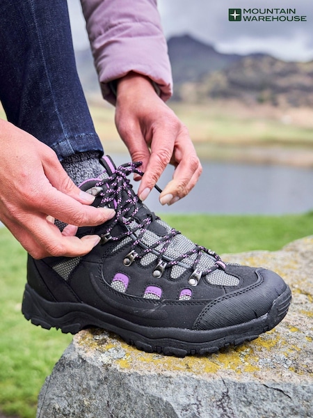Черный - Mountain Warehouse Adventurer Waterproof Boots (B83941) | €74