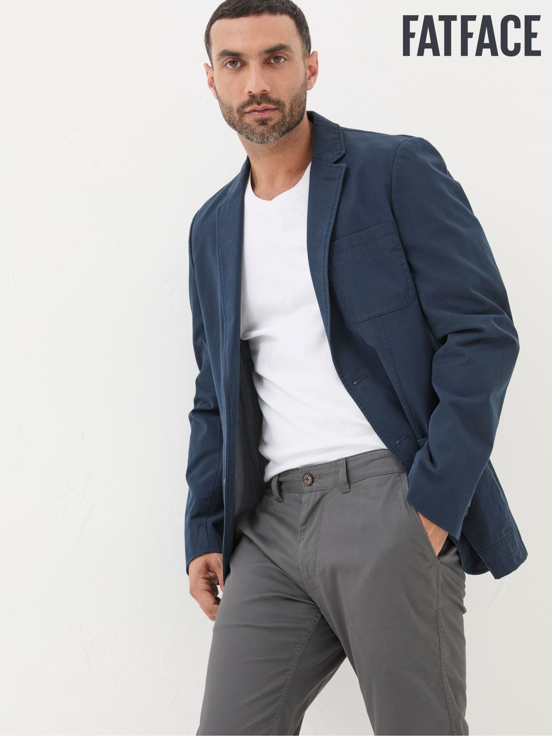 Men s Jackets Blue Blazer Blazersandformaljackets Next Ireland