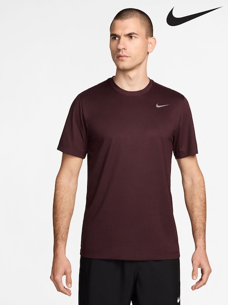 Nike Burgundy Crush Dri-FIT Legend Training T-Shirt (B84234) | €16