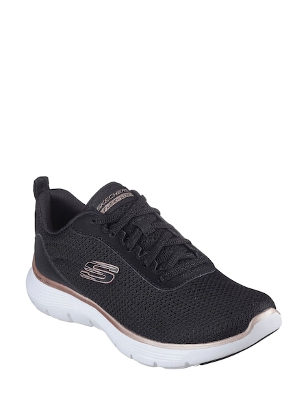 שחור - Skechers Flex Appeal 5.0 Uptake Trainers (B84283) | ‏322‏₪