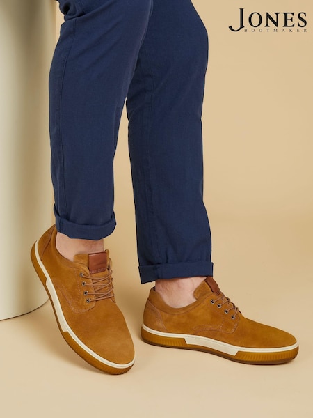 Jones Bootmaker Seaford Suede Trainers (B84397) | AED577