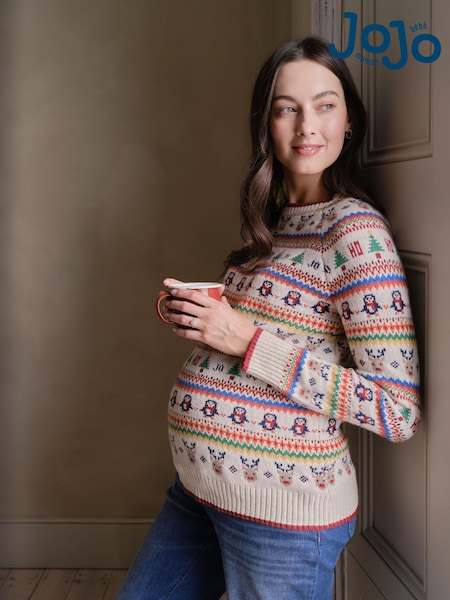 Jojo Maman Bébé Christmas Jumper (B84410) | €68