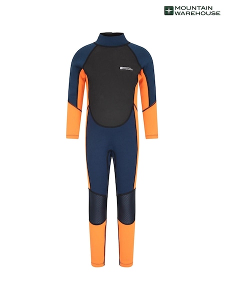 Mountain Warehouse Orange Kids Full Length 2.5mm Neoprene Wetsuit (B84565) | €78
