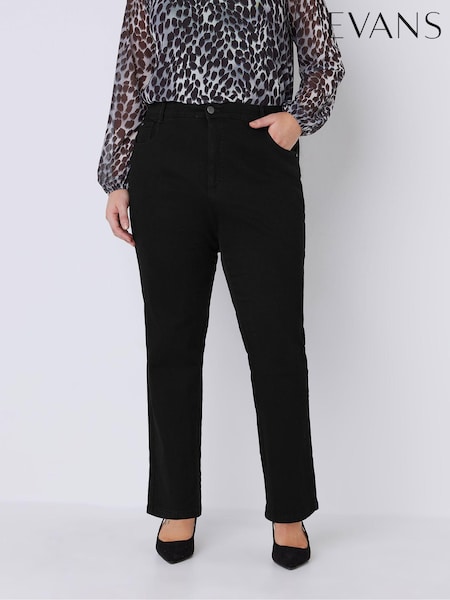 Musta - Evans Curve Straight Leg Jeans (B84597) | €57
