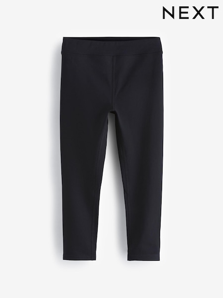 Black Fleece Lined Sports Leggings (3-16yrs) (B84647) | AED35 - AED53