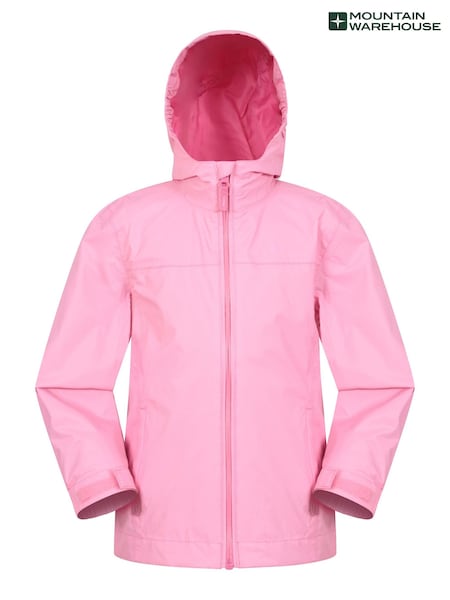 Mountain Warehouse Light Pink Kids Torrent Waterproof Jacket (B84689) | €34