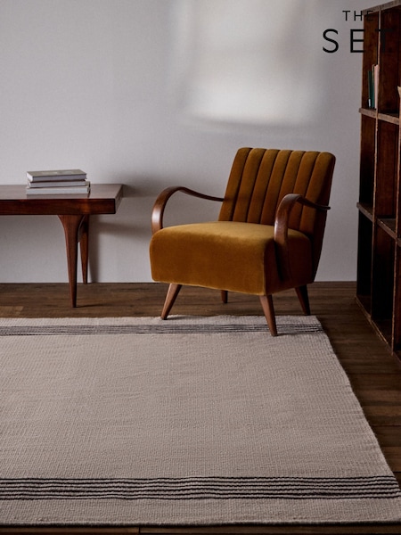 The Set Stripe Flatweave Wool Rug