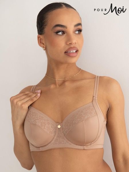 Телесный - Pour Moi Effortless Non Padded Full Cup Side Support Bra (B84781) | €22