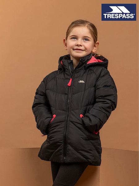 Trespass Kids Annah Casual Black Jacket (B84839) | R$ 275