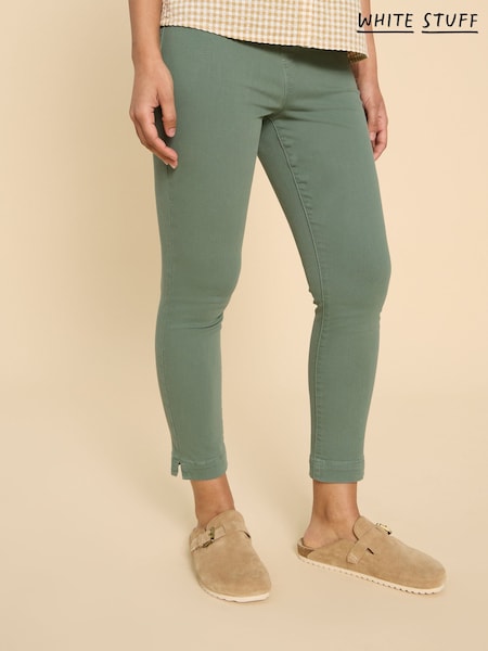 White Stuff Green Janey Crop Jeggings (B84967) | €26