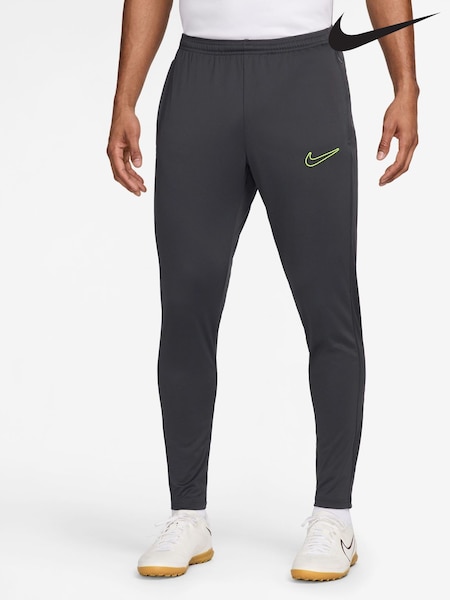 Nike Anthracite Grey Dri-FIT Academy Zippered Training Joggers (B85297) | €57