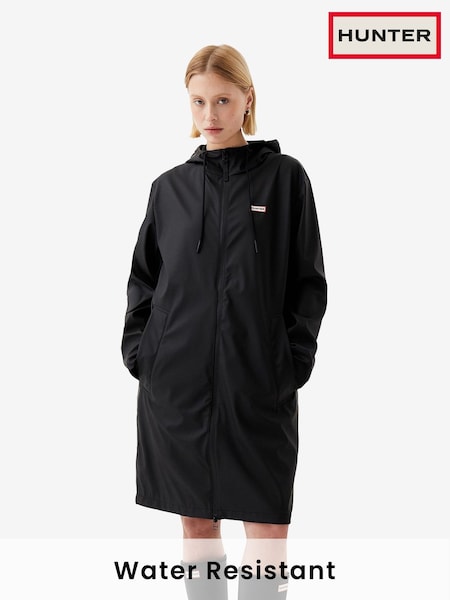 Hunter Water Resistant Zip Up Raincoat (B85315) | OMR46