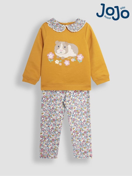 JoJo Maman Bébé Appliqué Sweatshirt and Leggings Set (B85422) | €49