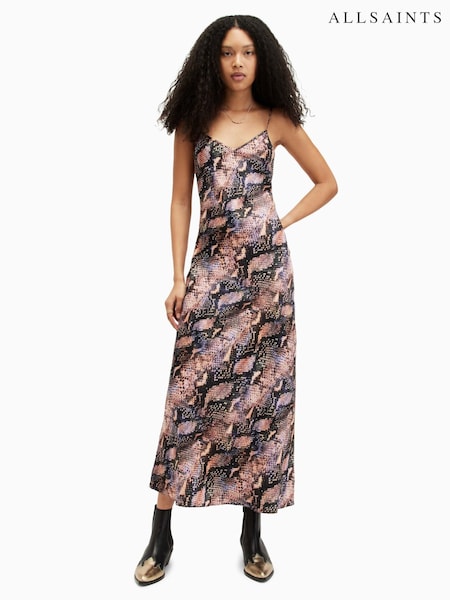 AllSaints Brown Bryony Tahoe Dress (B85454) | €36