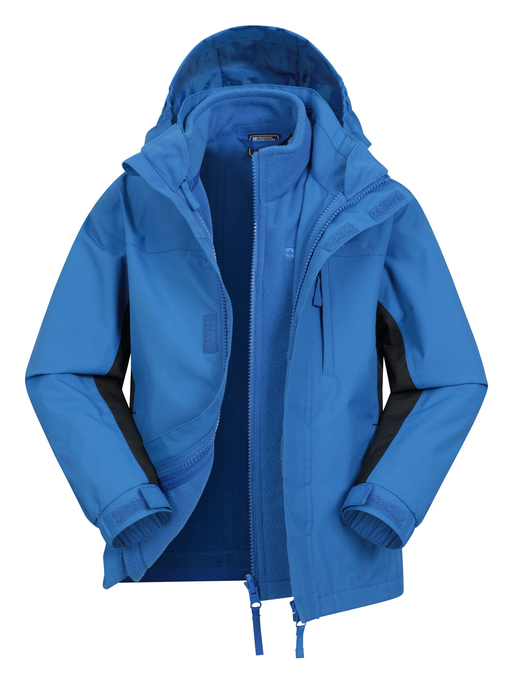 Mountain Warehouse フード付きジャケット ダークグリーン FUJITSU Full-Zip Windbreaker Wind Jacket Dark Green Large