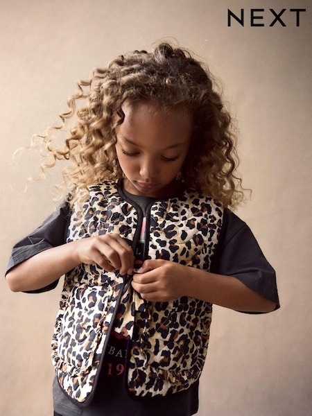 صورة حيوان - 100% Cotton Gilet and T-Shirt Set (3-16yrs) (B85769) | ‏66 د.إ.‏ - ‏ 81‏ د.إ.