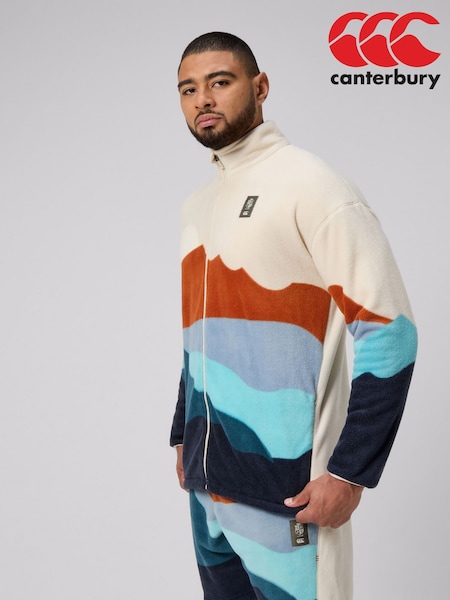 Canterbury Cream British & Irish Lions Rugby Outback Full Zip Fleece (B85783) | €126