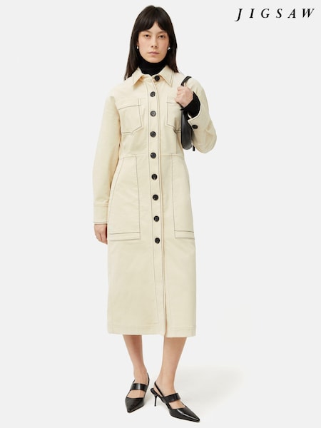Jigsaw Cord Shirt Dress (B86254) | €140