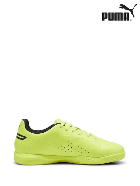 Puma Green Kids King Match It Unisex Football Boots (B86283) | R$ 455