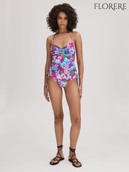 Florere Printed Ruched Swimsuit (B86375) | 150 €