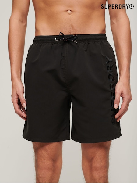 Superdry Sport Graphic 17 Inch Swim Shorts (B86410) | ‏226‏₪
