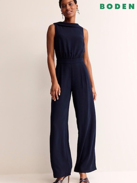 Boden Dark Blue Clarissa Jumpsuit (B86460) | €111