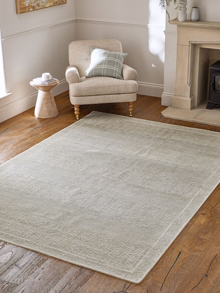 Sage Green Modern Country Rug (B86598) | €126 - €484