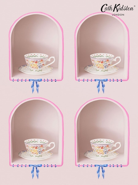 Cath Kidston Set of 2 CK Harmony Ditsy Teacup & Saucer (B86733) | €44