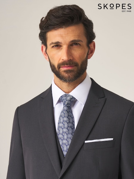 Skopes Dark Grey Tailored Fit Madrid Suit: Jacket (B86778) | €133