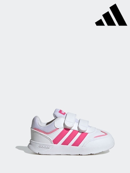 adidas Pink/White Kids Tensaur Switch Shoes (B86970) | €32