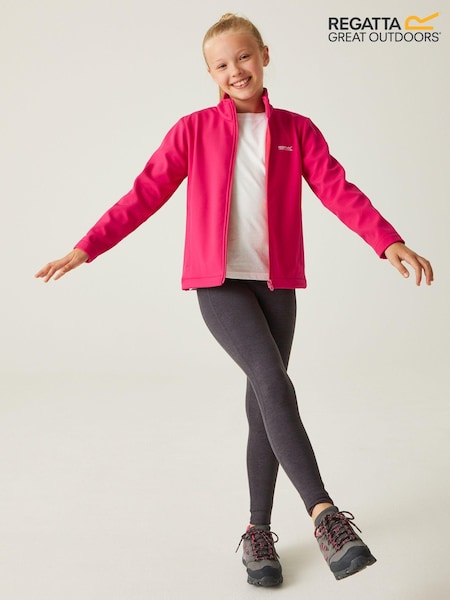 وردي - Regatta Junior Cera Softshell Jacket (B87043) | ‏122 د.إ.‏