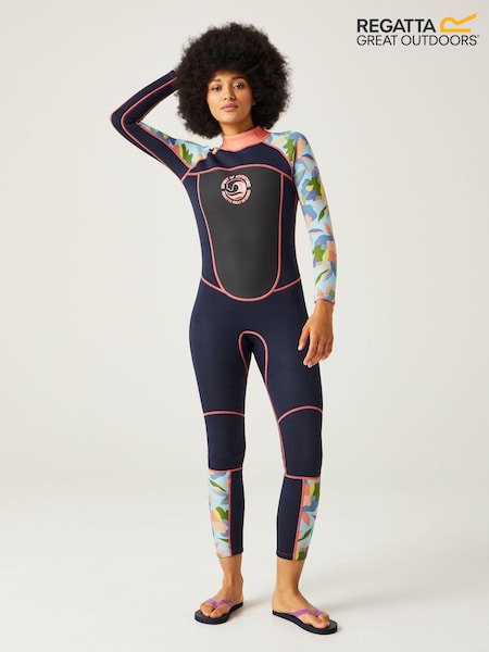 Regatta Dark Blue Womens 3mm Full Wetsuit (B87187) | €53