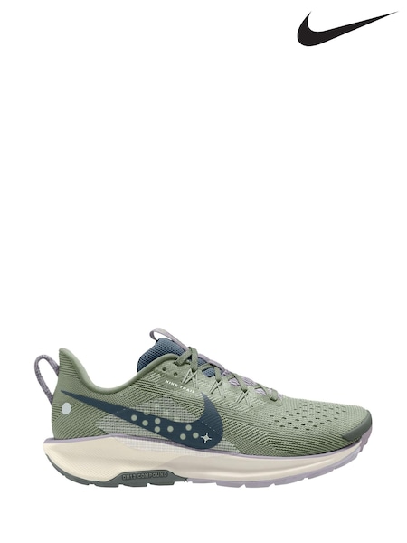 Nike green ReactX Pegasus Trail 5 Running Trainers (B87219) | €186