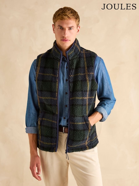 Joules Otis Borg Fleece Gilet (B87275) | ‏327‏₪