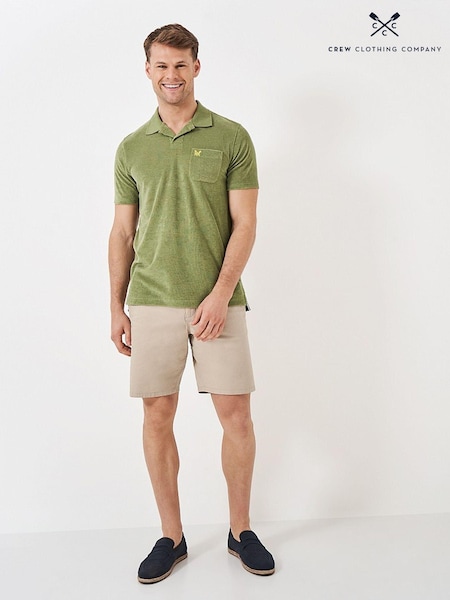 Crew Clothing Towelling Polo Shirt (B87599) | €25