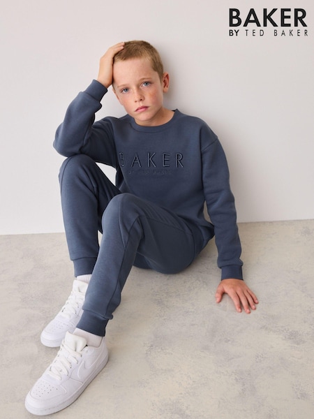 Hiilenharmaa - Baker By Ted Baker Sweatshirt And Joggers Set (B88048) | €60 - €71