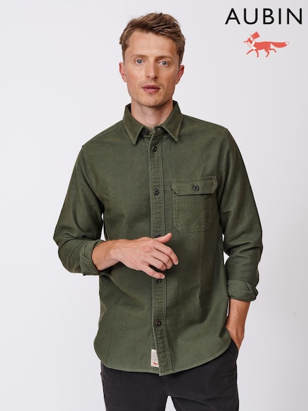 Aubin Stubton Moleskin Overshirt (B88144) | €79