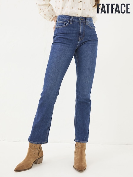 FatFace Brooke Indigo/Blue Bootcut Jeans (B88253) | €78