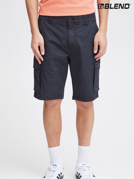 Blend Black Chrome Stretch Cargo Shorts (B88344) | €26