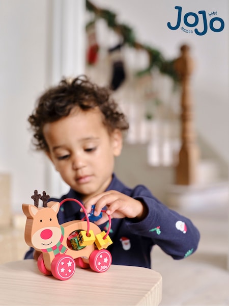 JoJo Maman Bébé Reindeer Push Along (B88871) | €13
