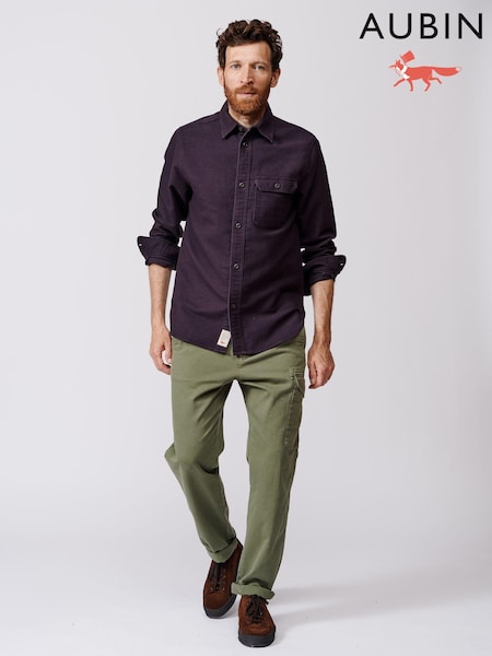 Aubin Stubton Moleskin Overshirt (B89064) | €79
