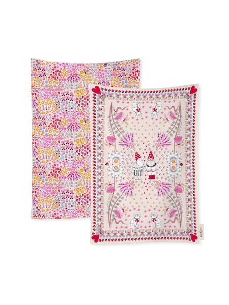 Cath Kidston Affinity Ditsy Tea 100% Cotton Towels Set Of 4 (B89236) | €49