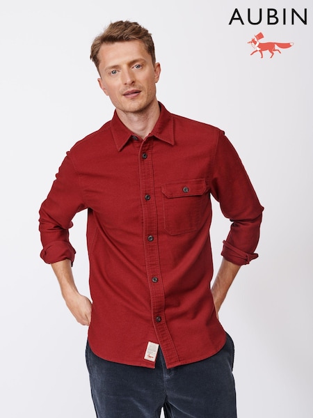 Aubin Stubton Moleskin Overshirt (B89260) | €79