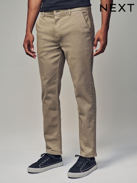 Light Stone Slim Fit Motionflex Chino Trousers (B89330) | €40