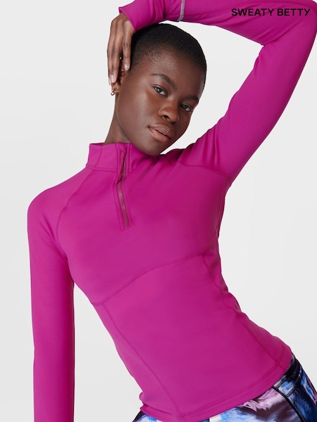 Sweaty Betty Pro Run Half Zip Sweat Top (B89337) | 63 €