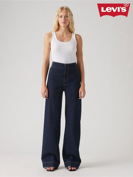 Levi's® Slick Streets Ribcage Wide Leg Tailor 100% Cotton Jeans (B89367) | €84