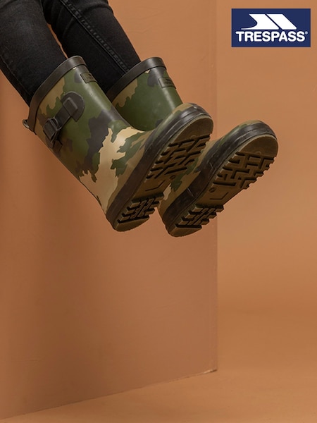 Trespass Kids Green Puddle Wellies (B89520) | €21