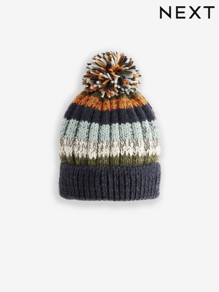 črtast; progast - Pom Hat (3mths-10yrs) (B89703) | € 7 - € 10