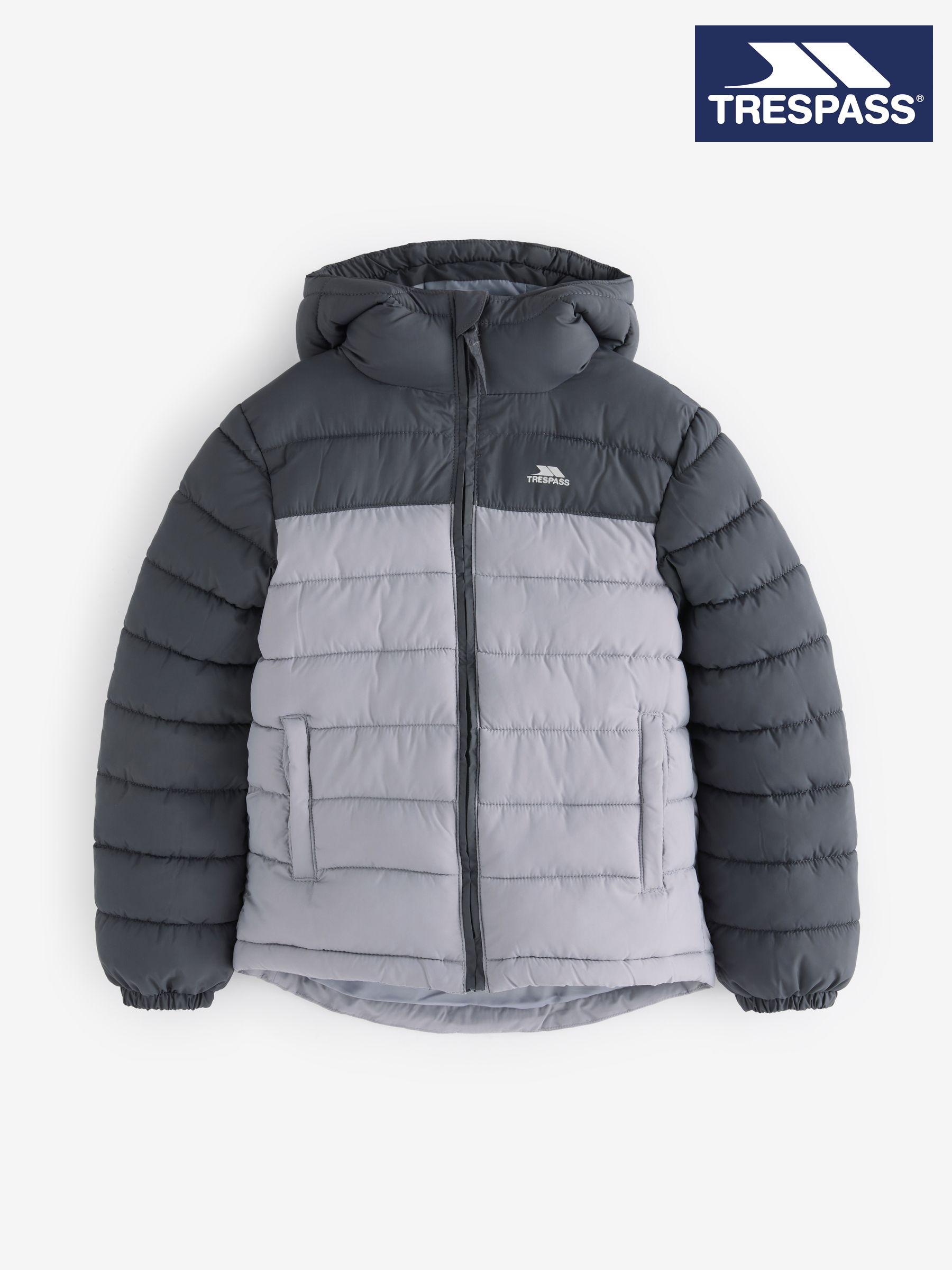 Trespass Grey Hooded Sportswear Jackets Next Luxembourg