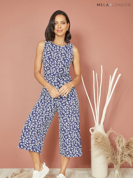 Mela Ditsy Print Culotte Jumpsuit (B90141) | €22